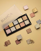 Chromatic Eyeshadow Palette | 10 Vibrant Shades for Unlimited Creativity. (Metalic)