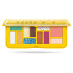 Pupa Milano Make-Up Palette M, 005 Yellow, 0.42 oz - Eyeshadow Palette with Matte, Shimmer, Metallic Finishes - Highly Pigmented Eyeshadow, Blush Palette - 11 Blendable Eye Makeup Shades - Talc-Free