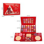 All-in-One Makeup Gift Set Travel Makeup Kit Complete Starter Makeup Bundle Lipgloss Lipstick Concealer Blushes Powder Eyeshadow Palette Cosmetic Palette for Teen Girls & Adults #10