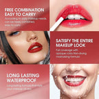 6 Colors Lip Tint Stain Set, Korean Lip
