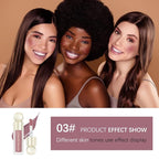 Erinde Liquid Cream Blush, Soft Dewy Face Blush, Natural Matte Finish Looking, Long-lasting Cheek Tint, Lightweight Blendable Feel, Moisturizing Face Blush for Cheek, 03