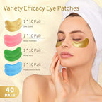 Under eye patches, 40 pairs
