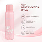 Hair Identification Spray for Facial Shaving - Removes hair and dead skin, Women's Facial Shaving Powder Spray - Moisturizing Skin Care Set, Suitable for sensitive skin/unisex, with 4 Razors (1Set)