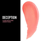 Frankie Rose Cosmetics Lip Gloss | Non-Sticky, Long Lasting, Bold Pigment & Hydrating, Deception Glossy, 20g