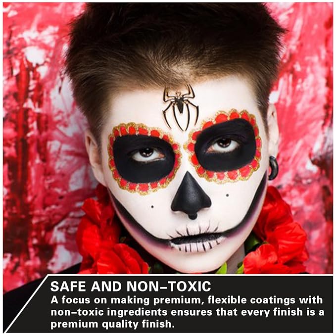Red Face Body Paint Halloween Cosplay Clown Zombie Costume Sfx Makeup Professional Oil Based Cream Face Paint Palette for Adults and Kids