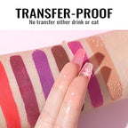 Oulac Matte Liquid Brown Lipstick for Women, Long Lasting Lipstick Waterproof Lip Stain, No Transfer, Creamy High Pigmented Formula with Rose Oil, Vegan & Cruelty-Free M27