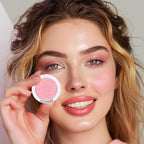 UCANBE Baked Blush for Cheek, Glow Blushing Palette - Seamless Silky Blendable Powder Blush Makeup Palette, Delivering Long Last Natural Ruddy Complexion, 01 First Sight