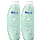Head & Shoulders BARE Dandruff Shampoo Twin Pack, Fragrance-Free, Sensitive Scalp Care, Sulfate-Free, Silicone-Free, Dye-Free, Eco-Friendly Bottles, Safe for All Hair Types, 13.5 Fl Oz Each (Set of 2)