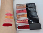 5pcs lip gloss combination set, 4pcs Shiny Lip gloss +1pcs lipstick matte long lasting 24 hours, Lip makeup Gift set
