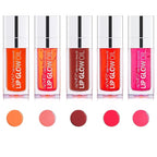 Lip Oil,Lip Glow Oil,Plumping Lip Oil Tinted,Hydrating Gloss Tinted Lip Balm,Long Lasting Nourishing Non-sticky Fresh Texture for Color Reviver (Cherry)