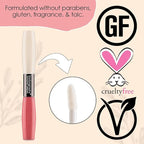 Bodyography Icon Dual Lip Gloss, Tarte, 0.3 Ounce