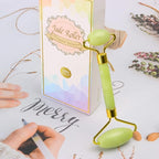 Bulex 100% Natural Jade Face Roller/Anti Aging Jade Stone Massager for Face & Eye Massage - Make Your Face Skin Smoother and Looks Younger