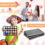 3 Pcs Large Empty Magnetic Eyeshadow Palette Cosmetics