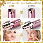 Gurelax Facial Hair Remover for Women (with 2 x Replacement Heads) - Hair Removal Device As a Gift for Mom/Wife/Girlfriend