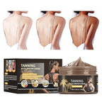 Tanning Accelerator Cream For Faster Tanning, 120g Tanning Cream, Brown Tanning Cream, Achieve Natural Tan Skin, Self Tanning Body Cream, Tanning Cream For Sunbeds & Outdoor, Body Self-Tanners