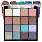 9 Colors Blue Champagne Gold Matte Shimmer Eyeshadow Palette for Eye Makeup,High Pigmented Silver Brown Eye Shadow Primers Powder Palet de sombras de ojos