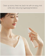 MASTINA White Mastic Body Mist (5.1fl oz) Soothes & Cools Body Spray Fermented Mastic Gum, Brightening & Hydrating Body Spray,Lightweight Moisture & Glow