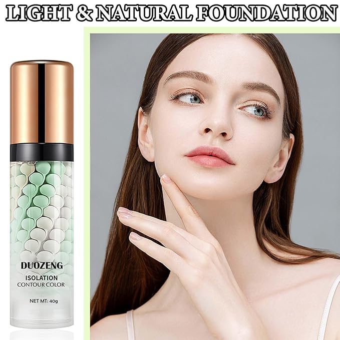 1 Pcs One Step Color Corrector,Natural Isolation Cream,Face