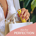 Facial Hair Removal for Women | Electric Razor Device Small Mustache Dermaplaning Remover Tools Tweezers Epilator Trimmer Face Dermaplane Shavers Beauty Gadgets Set Accessories by VISOFO (Citrine)