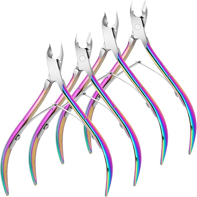 4 Packs Cuticle Nipper, Premium