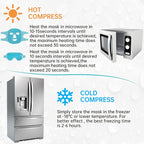 Cooling ice face eye mask