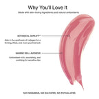 Jillian Dempsey Lip Gloss: Enhance, Hydrate & Smooth Lips with Firming & Plumping Benefits, Vegan, 12ml | Delux Mauve