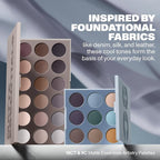 Morphe 9C Matte Essentials Artistry Palette - Cool-Toned Makeup Palette with All-Matte Finishes - Highly Pigmented Eye Makeup with a Blendable & Buildable Formula (0.35 oz)