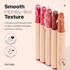 Nature Republic HONEY MELTING LIP (01 APRICOT) SOFT LIP STICK, Hydrating Gloss, Moisturizing balms, Sheer tint, Shine & Nude, Glowy Finish, korean make up