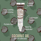 Ruby Kisses Broadway Vita-Lip Clear Lip Gloss (4 Pack Mint, Rosehip, Coconut Oil, Lip Oil Treatment), Ultra-Hydrating & Soothing Formula with Multi-Vitamins, High-Shine Non-Sticky Finish Lip Balm