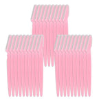 30 Pieces Eyebrow Razor Shaper Trimmer Shaver Facial Razor with Precision Cover for Women and Men