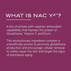 Eye Lift Gel NAC Y2 | Visibly Reduce Fine Lines & Dark Circles| Puffy Eye Serum | Combats Early Signs of Aging (0.5 fl oz)