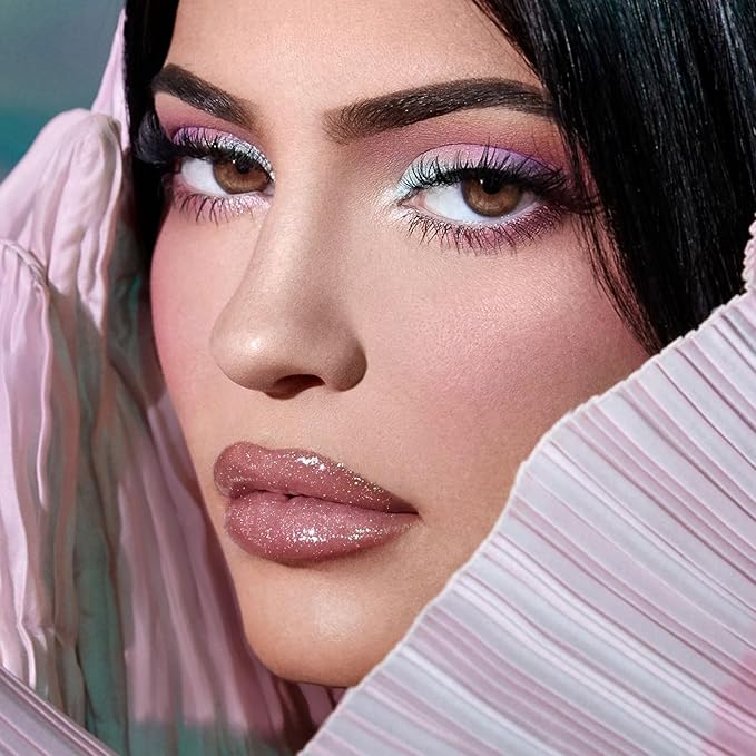 3 PCS High Shine Glitter Lipglossey,Diamond Glitter Lip Gloss Long Lasting Moisturizing Lip Gloss Non-sticky Glossy Glitter Liquid Lipstick for Women,girls 0.33fl oz