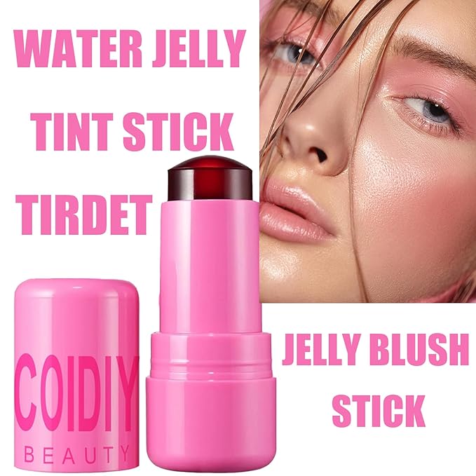 Milk Cooling Water Jelly Tint, Makeup Lip Tint Cooling