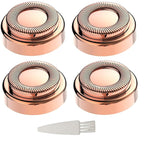 Replacement Heads For Finishing Touch Flawless Facial Hair Remover,Women Hair Removal Shaving Head First Generation (4PCS, GEN 1)