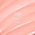 L'Oreal Paris Plump Ambition Hyaluron Lip Oil, 24 HR Lip Gloss with Hyaluronic Acid, Volumizing Formula with Glass-Like Shine, Milky Nu 201, 0.16 Fl Oz