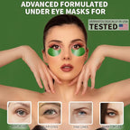 Under eye patches 70pcs, green