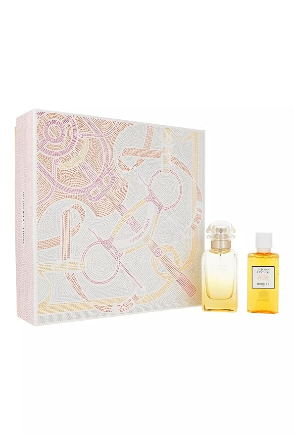 Hermès Un Jardin A Cythere 2-Pieces Set for Women, (1.6 Oz Eau De Toilette Spray + 1.35 Oz Body Shower Gel)