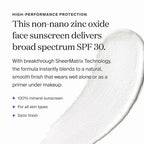 Supergoop! Mineral Sheerscreen SPF 30 PA+++, 0.5 fl oz - 100% Mineral, Broad Spectrum Face Sunscreen + Primer + Helps Filter Blue Light - Satin Finish - For All Skin Types