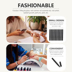 FRCOLOR Empty Nail Oil Pen with Brush Tip 3ml