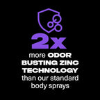 AXE Fine Fragrance Collection Premium Body Spray Purple Patchouli with Citrus + Oak Essential Oils 3 Count with 72H Odor Protection Aluminum-Free 4 oz