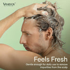 Tea Tree Oil Shampoo and Conditioner Set with Biotin, DHT Blockers, Itchy Scalp Relief, Supports Thicker-Looking Hair, Cleanses Dandruff & Buildup, For Men & Women, Made in USA, 16 fl oz Each