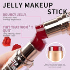 2PCS Jelly Blush Stick, Multi-Purpose Lip & Cheek
