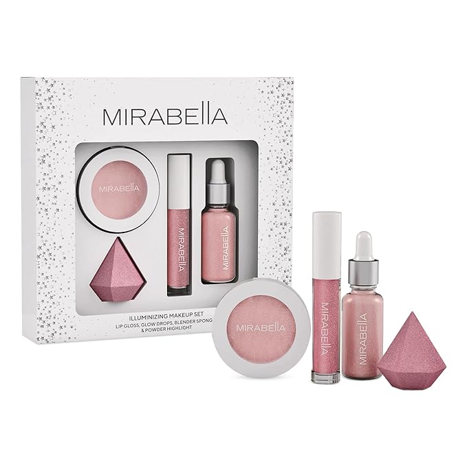 Mirabella 4-Piece Makeup Set for Women