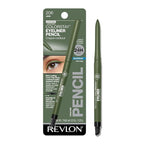 Revlon ColorStay Pencil Waterproof Eyeliner, Smudge-Proof, Eye Makeup with Built-In Sharpener, 206 Jade, 0.01 oz