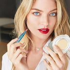 Unaone 4 in 1 Makeup Brush - Lip Brush for Lipstick, Eyebrow, Eyeshadow, Spiral Eyebrow Portable Detachable Multi-functional Lipstick Brush for Makeup