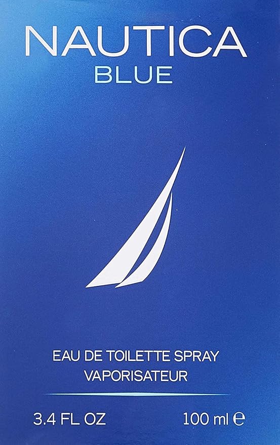Nautica Blue Eau De Toilette Spray for Men 3.40 oz (Pack of 2)