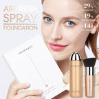 AirBrush Foundation Spray, Silky Mist Foundation Spray Makeup #A01 Ivory