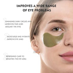 Under Eye Patches for Puffy Eyes, Dark Circles and Wrinkles, 60 Pcs Eye Masks with Rose, Snail and Green Tea Extract to Refresh Your Eye Skin (Snail Extract)