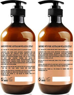 Keratin Shampoo and Conditioner Set - Sulfate and Paraben Free Treatment for Dry Hair - Anti Frizz, Collagen Enriched Formula for Curly or Damaged Hair - Safe for Men and Women with Color Treated Hair