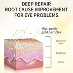 30 Pairs Under Eye Patches for Puffy Eyes, 24k Gold Under Eye Mask, Gel Crystal Collagen Eye Masks for Dark Circles and Puffiness,Travel Eye Patches for Reducing Fine Lines,Moisturizing Skin Care Set